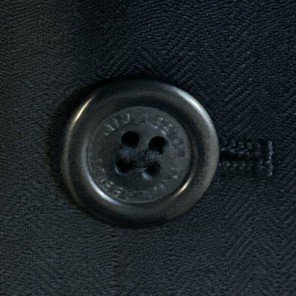 RJ Classics Ladies Herringbone Jacket Navy Blue Sz 8R Riding Equestrian - Picture 12 of 15